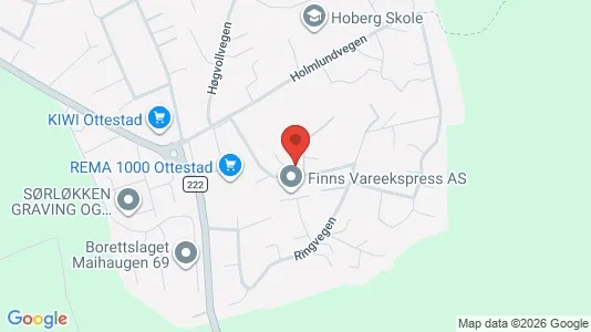 Apartments for rent i Stange - kort over placeringen
