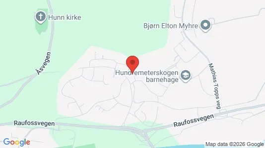 Rooms for rent i Gjøvik - kort over placeringen