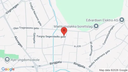 Rooms for rent i Hamar - kort over placeringen