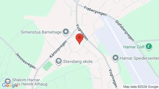 Apartments for rent i Ringsaker - kort over placeringen