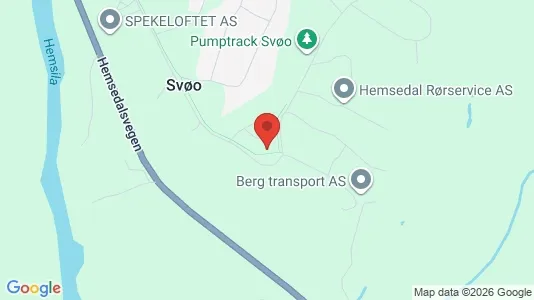 Apartments for rent i Hemsedal - kort over placeringen