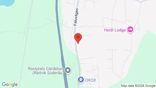 Apartments for rent i Rättvik - kort over placeringen