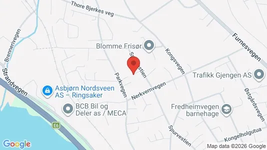 Apartments for rent i Ringsaker - kort over placeringen