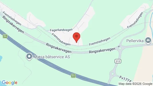 Apartments for rent i Ringsaker - kort over placeringen