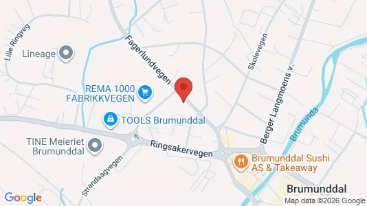 Apartments for rent i Ringsaker - kort over placeringen