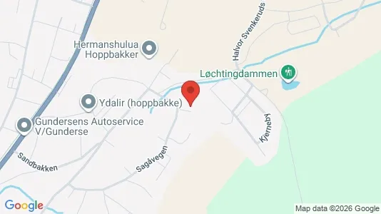 Rooms for rent i Elverum - kort over placeringen