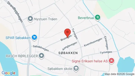 Apartments for rent i Elverum - kort over placeringen