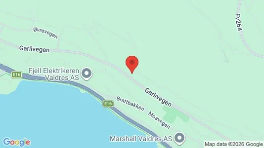 Apartments for rent i Nord-Aurdal - kort over placeringen
