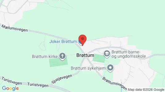 Rooms for rent i Ringsaker - kort over placeringen