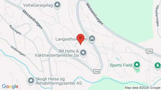 Rooms for rent i Lillehammer - kort over placeringen