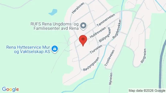 Rooms for rent i Åmot - kort over placeringen