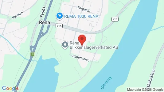 Rooms for rent i Åmot - kort over placeringen