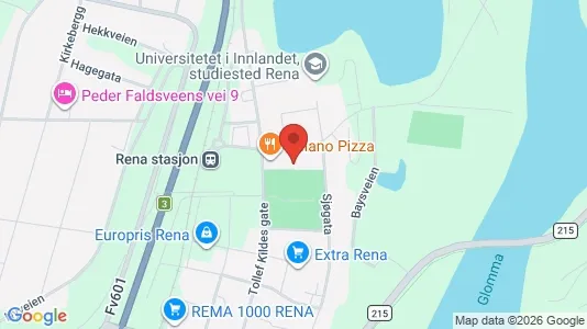 Apartments for rent i Åmot - kort over placeringen
