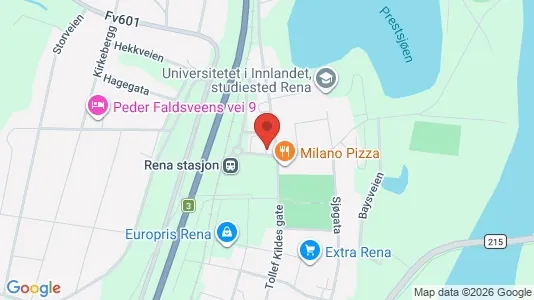 Rooms for rent i Åmot - kort over placeringen