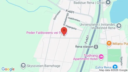 Rooms for rent i Åmot - kort over placeringen