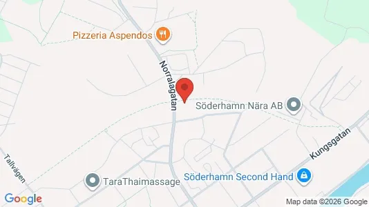 Apartments for rent i Söderhamn - kort over placeringen