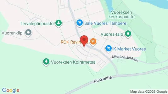 Apartments for rent i Tampere Eteläinen - kort over placeringen