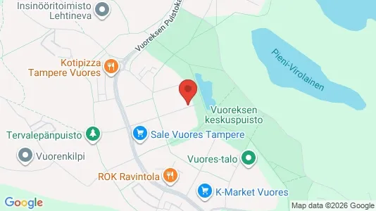 Apartments for rent i Tampere Eteläinen - kort over placeringen