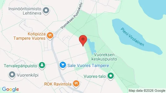 Apartments for rent i Tampere Eteläinen - kort over placeringen