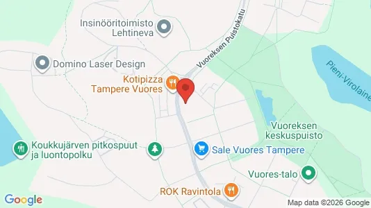 Apartments for rent i Tampere Eteläinen - kort over placeringen
