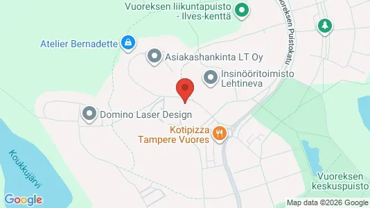 Apartments for rent i Tampere Eteläinen - kort over placeringen