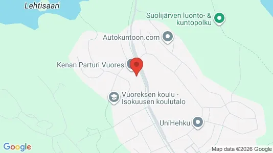 Apartments for rent i Tampere Eteläinen - kort over placeringen