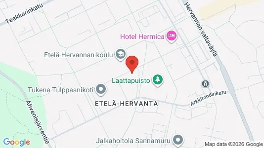 Rooms for rent i Tampere Kaakkoinen - kort over placeringen