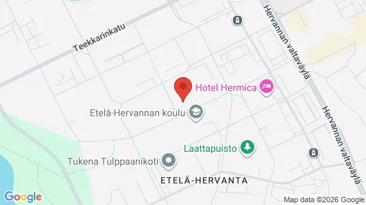 Apartments for rent i Tampere Kaakkoinen - kort over placeringen