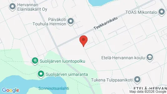 Apartments for rent i Tampere Kaakkoinen - kort over placeringen