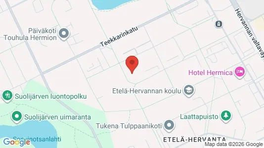 Apartments for rent i Tampere Kaakkoinen - kort over placeringen