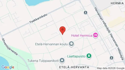 Apartments for rent i Tampere Kaakkoinen - kort over placeringen