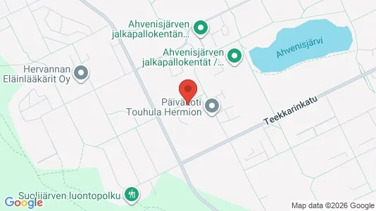 Apartments for rent i Tampere Kaakkoinen - kort over placeringen