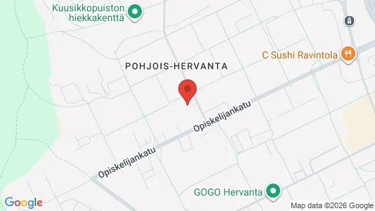 Apartments for rent i Tampere Kaakkoinen - kort over placeringen