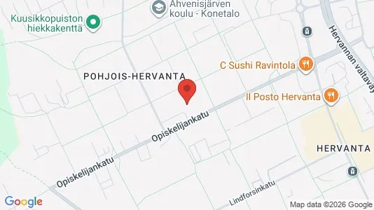 Apartments for rent i Tampere Kaakkoinen - kort over placeringen