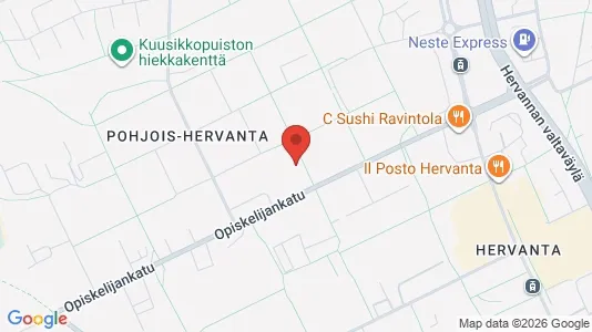 Apartments for rent i Tampere Kaakkoinen - kort over placeringen