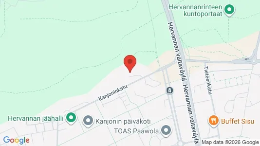 Apartments for rent i Tampere Kaakkoinen - kort over placeringen
