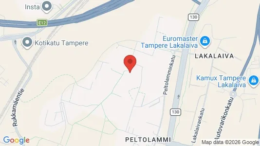 Apartments for rent i Tampere Eteläinen - kort over placeringen
