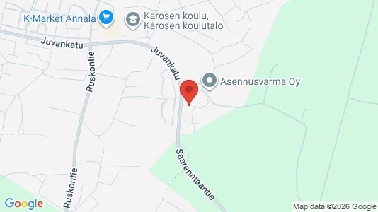 Apartments for rent i Tampere Kaakkoinen - kort over placeringen