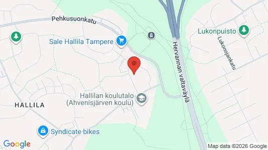Apartments for rent i Tampere Keskinen - kort over placeringen