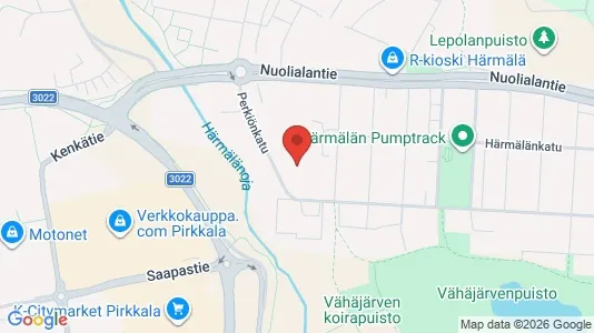 Apartments for rent i Tampere Keskinen - kort over placeringen