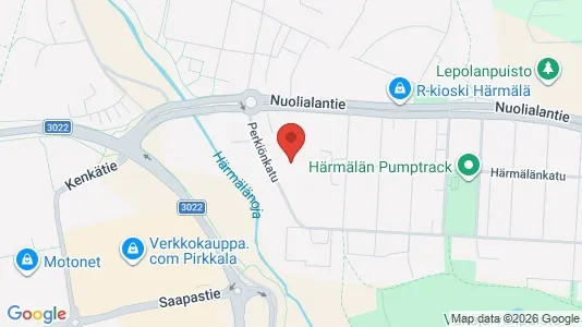 Apartments for rent i Tampere Keskinen - kort over placeringen