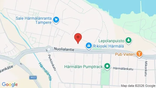 Apartments for rent i Tampere Eteläinen - kort over placeringen
