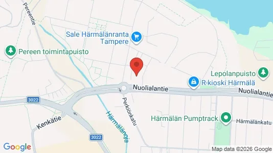 Apartments for rent i Tampere Eteläinen - kort over placeringen