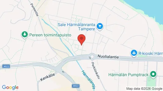 Apartments for rent i Tampere Keskinen - kort over placeringen