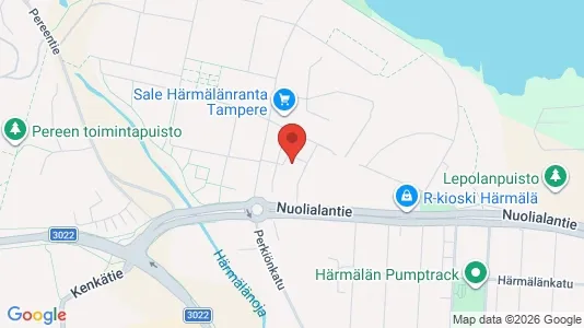 Apartments for rent i Tampere Eteläinen - kort over placeringen