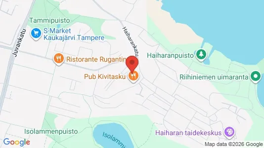 Apartments for rent i Tampere Kaakkoinen - kort over placeringen
