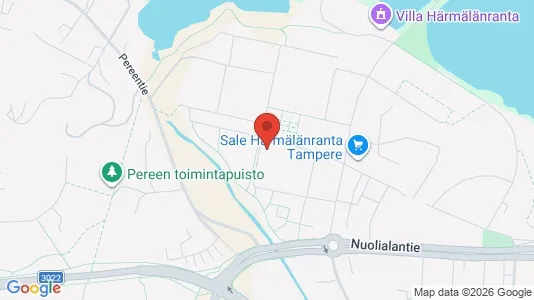 Apartments for rent i Tampere Keskinen - kort over placeringen