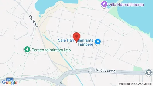 Apartments for rent i Tampere Eteläinen - kort over placeringen