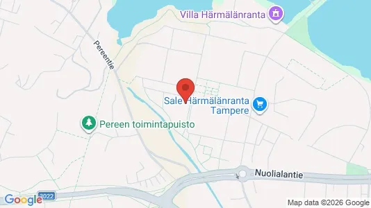 Apartments for rent i Tampere Keskinen - kort over placeringen