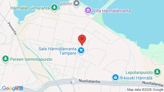 Apartments for rent i Tampere Keskinen - kort over placeringen